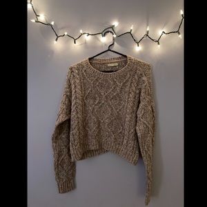 PacSun Cable Knit Sweater- S